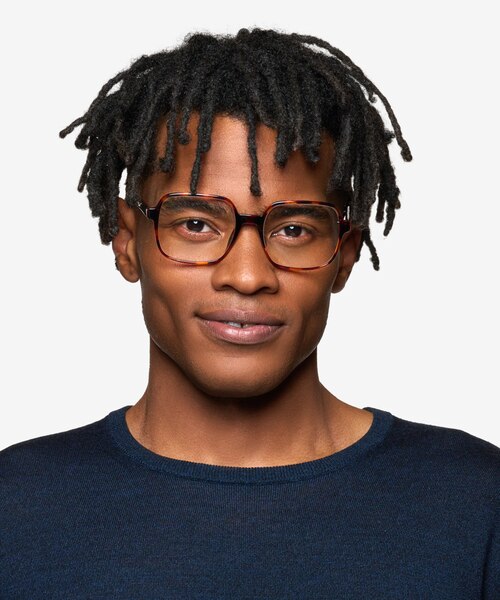 Lior Tortoise PlasticEyeglass Frames for Men from EyeBuyDirect