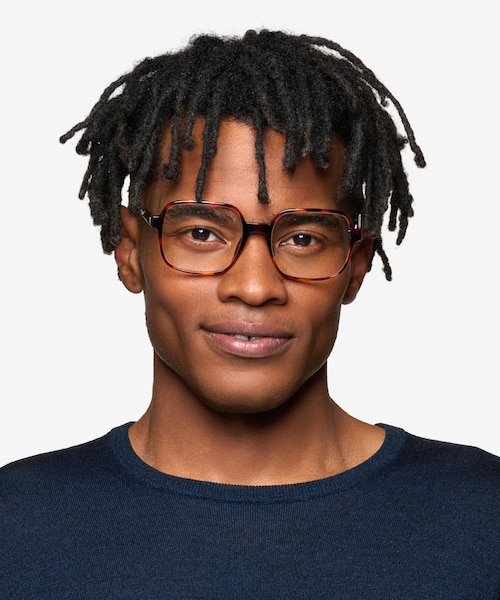 Lior Tortoise PlasticEyeglass Frames for Men from EyeBuyDirect