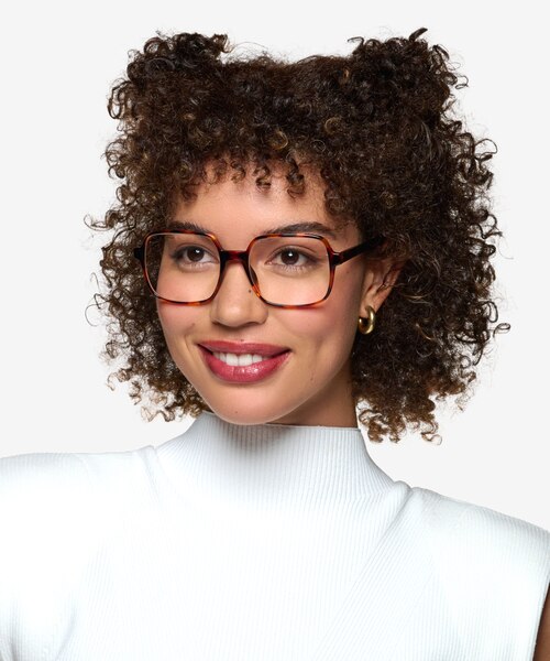 Lior Tortoise PlasticEyeglass Frames for Women from EyeBuyDirect