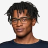 Lior Clear Green PlasticEyeglass Frames for Men from EyeBuyDirect