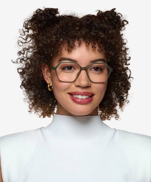 Clear Green  Caelan -  Plastique Lunettes de vue