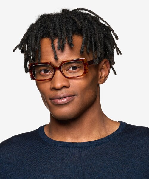 Tully Tortoise PlasticEyeglass Frames for Men from EyeBuyDirect