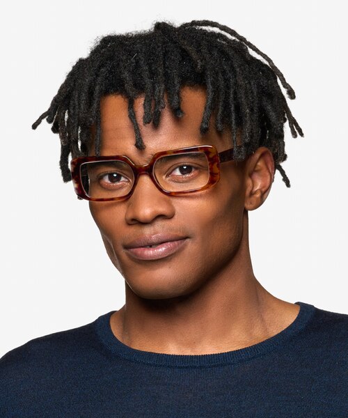 Tully Tortoise PlasticEyeglass Frames for Men from EyeBuyDirect