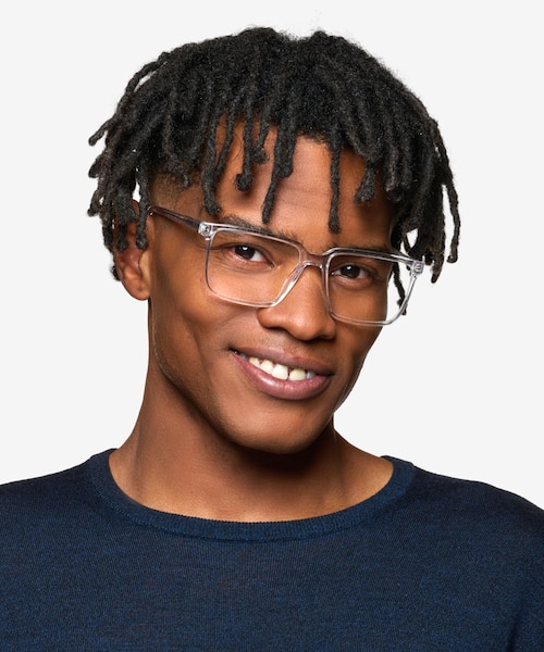 Seraph Clear PlasticEyeglass Frames for Men from EyeBuyDirect