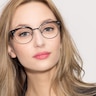 Annabel Tortoise Acetate-metalEyeglass Frames for Women from EyeBuyDirect