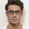 Joss Black & Purple AcetateEyeglass Frames for Men from EyeBuyDirect