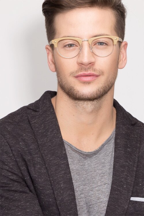 Esteban Yellow AcetateEyeglass Frames for Men from EyeBuyDirect