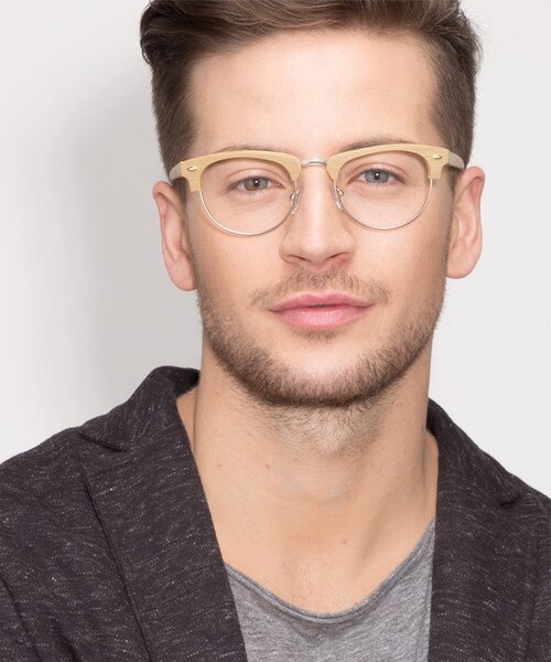 Esteban Yellow AcetateEyeglass Frames for Men from EyeBuyDirect