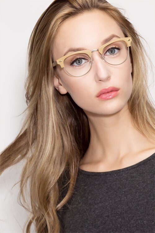 Esteban Yellow AcetateEyeglass Frames for Women from EyeBuyDirect