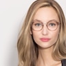 Get Lucky Brown & Silver Acetate-metalMontures de lunettes de vue pour Femmes d'EyeBuyDirect