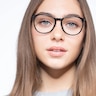 Naomi Noir Plastic-metalMontures de lunettes de vue pour Femmes d'EyeBuyDirect