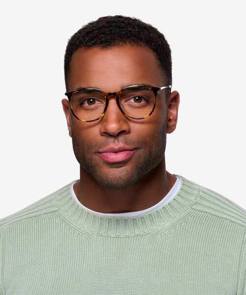 Tortoise Naomi -  Plastic-metal Eyeglasses