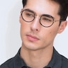 Gemini Black AcetateEyeglass Frames for Men from EyeBuyDirect