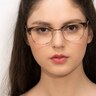 Look Up Brown AcetateEyeglass Frames for Women from EyeBuyDirect