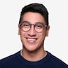 La Femme Gray Striped Acetate-metalEyeglass Frames for Men from EyeBuyDirect