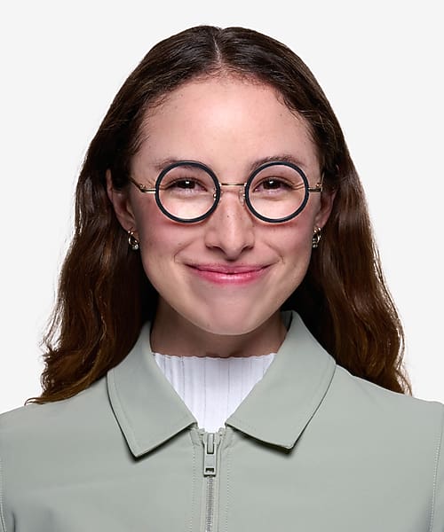 Black Roaring - Acetate-metal Eyeglasses Black Roaring - Acetate-metal Eyeglasses