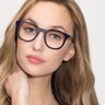 Vendome Navy AcetateEyeglass Frames for Women from EyeBuyDirect