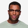 Borderline Tortoise Acetate-metalEyeglass Frames for Men from EyeBuyDirect
