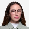Identity Black Acetate-metalEyeglass Frames for Women from EyeBuyDirect