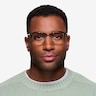 Identity Tortoise Acetate-metalEyeglass Frames for Men from EyeBuyDirect