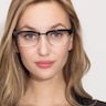 Levy Black AcetateEyeglass Frames for Women from EyeBuyDirect