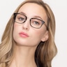 First Light Black AcetateEyeglass Frames for Women from EyeBuyDirect