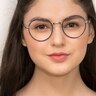 Anywhere Bleu marine AcétateMontures de lunettes de vue pour Femmes d'EyeBuyDirect