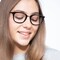 Synopsis Noir Acetate-metal Montures de lunettes de vue pour Femmes d'EyeBuyDirect