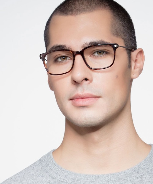 Motion Tortoise Acetate, MetalEyeglass Frames for Men from EyeBuyDirect