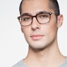 Motion Écailles Acetate-metalMontures de lunettes de vue pour Hommes d'EyeBuyDirect