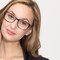 Motion Écailles Acetate-metal Montures de lunettes de vue pour Femmes d'EyeBuyDirect