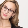 Motion Écailles Acetate-metalMontures de lunettes de vue pour Femmes d'EyeBuyDirect
