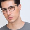 Alpha Navy AcetateEyeglass Frames for Men from EyeBuyDirect