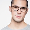 Phase Tortoise Acetate-metalEyeglass Frames for Men from EyeBuyDirect
