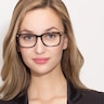 Phase Tortoise Acetate-metalEyeglass Frames for Women from EyeBuyDirect