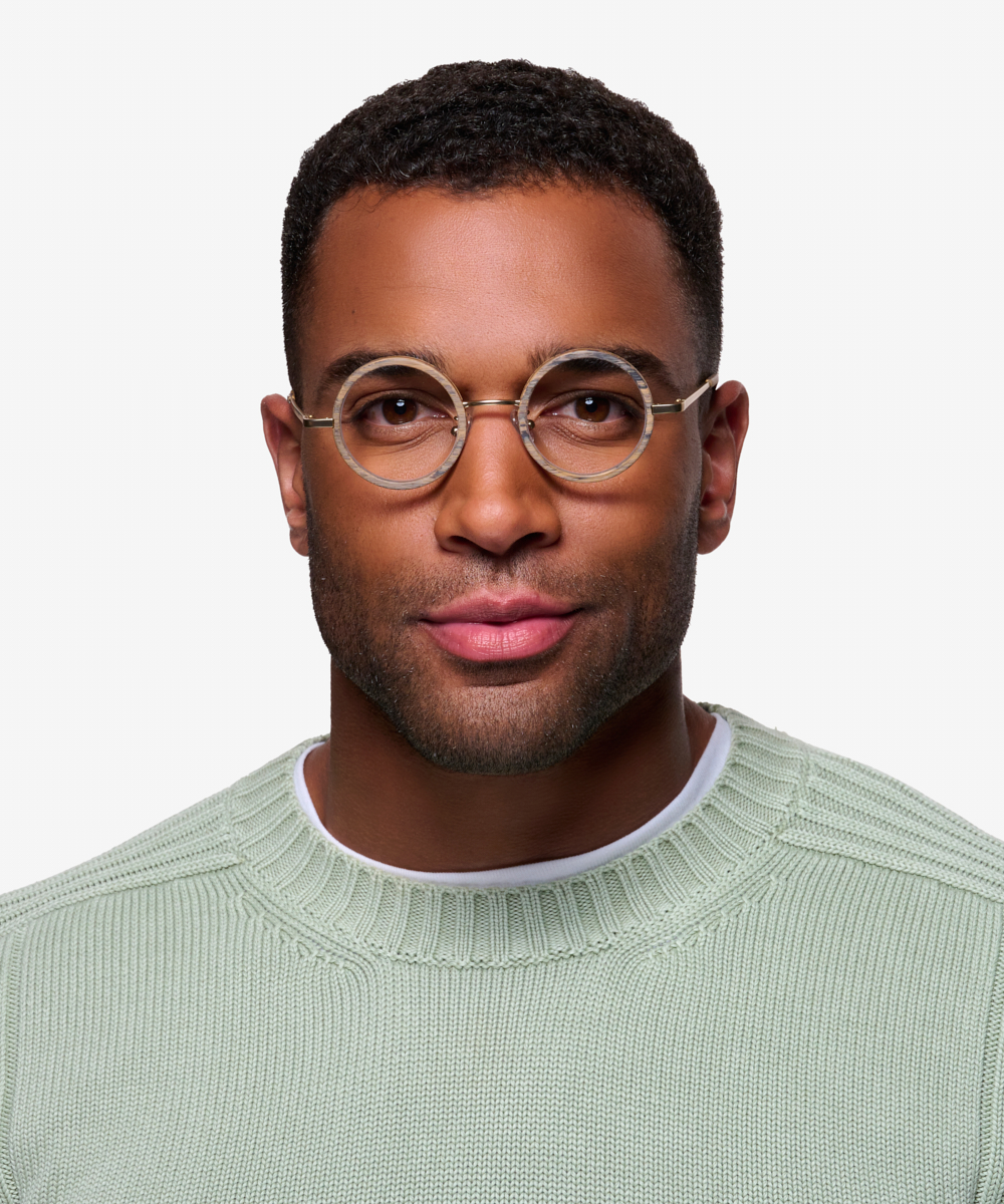 Roaring Round Brown Full Rim Eyeglasses Eyebuydirect