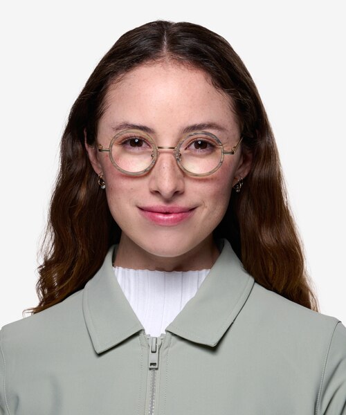 Roaring Brun Acetate-metalMontures de lunettes de vue pour Femmes d'EyeBuyDirect
