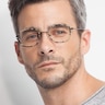 Trapeze Matte Tortoise AcétateMontures de lunettes de vue pour Hommes d'EyeBuyDirect