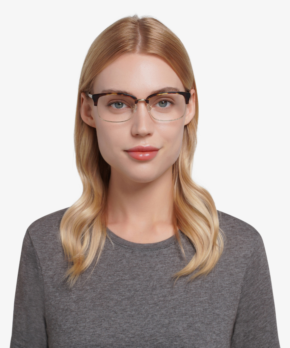 Wizard Browline Tortoise Full Rim Eyeglasses Eyebuydirect