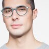 Juno Matte Green MetalEyeglass Frames for Men from EyeBuyDirect