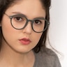Juno Matte Green MetalEyeglass Frames for Women from EyeBuyDirect