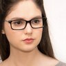 Requiem Black AcetateEyeglass Frames for Women from EyeBuyDirect