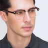 Coexist Écailles Plastic-metalMontures de lunettes de vue pour Hommes d'EyeBuyDirect