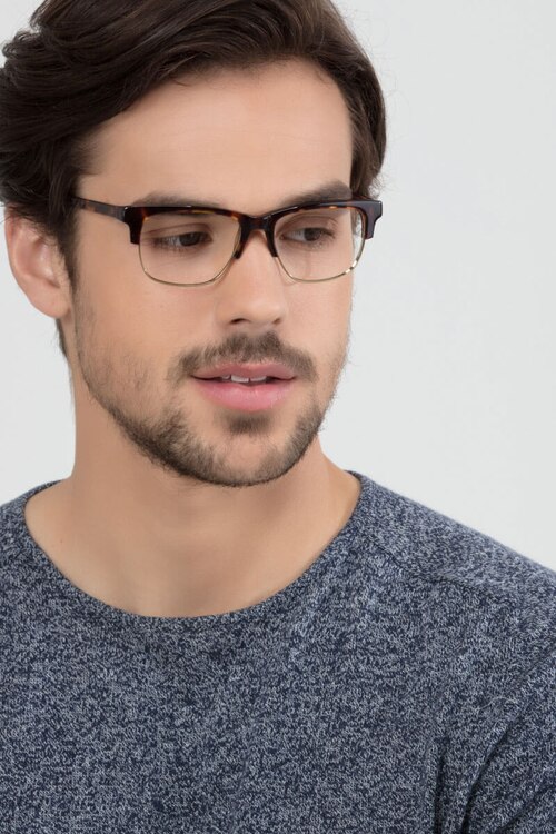 Beryl Tortoise AcetateEyeglass Frames for Men from EyeBuyDirect