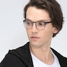 Resonance Charcoal And Walnut Wood-textureEyeglass Frames for Men from EyeBuyDirect