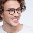 Civilization Black MetalEyeglass Frames for Men from EyeBuyDirect
