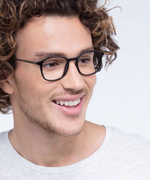 Civilization Black MetalEyeglass Frames for Men from EyeBuyDirect