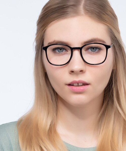 Civilization Black MetalEyeglass Frames for Women from EyeBuyDirect