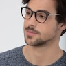 Gracious Black Tortoise MetalEyeglass Frames for Men from EyeBuyDirect