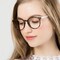Gracious Pink Floral Plastic-metal Montures de lunettes de vue pour Femmes d'EyeBuyDirect